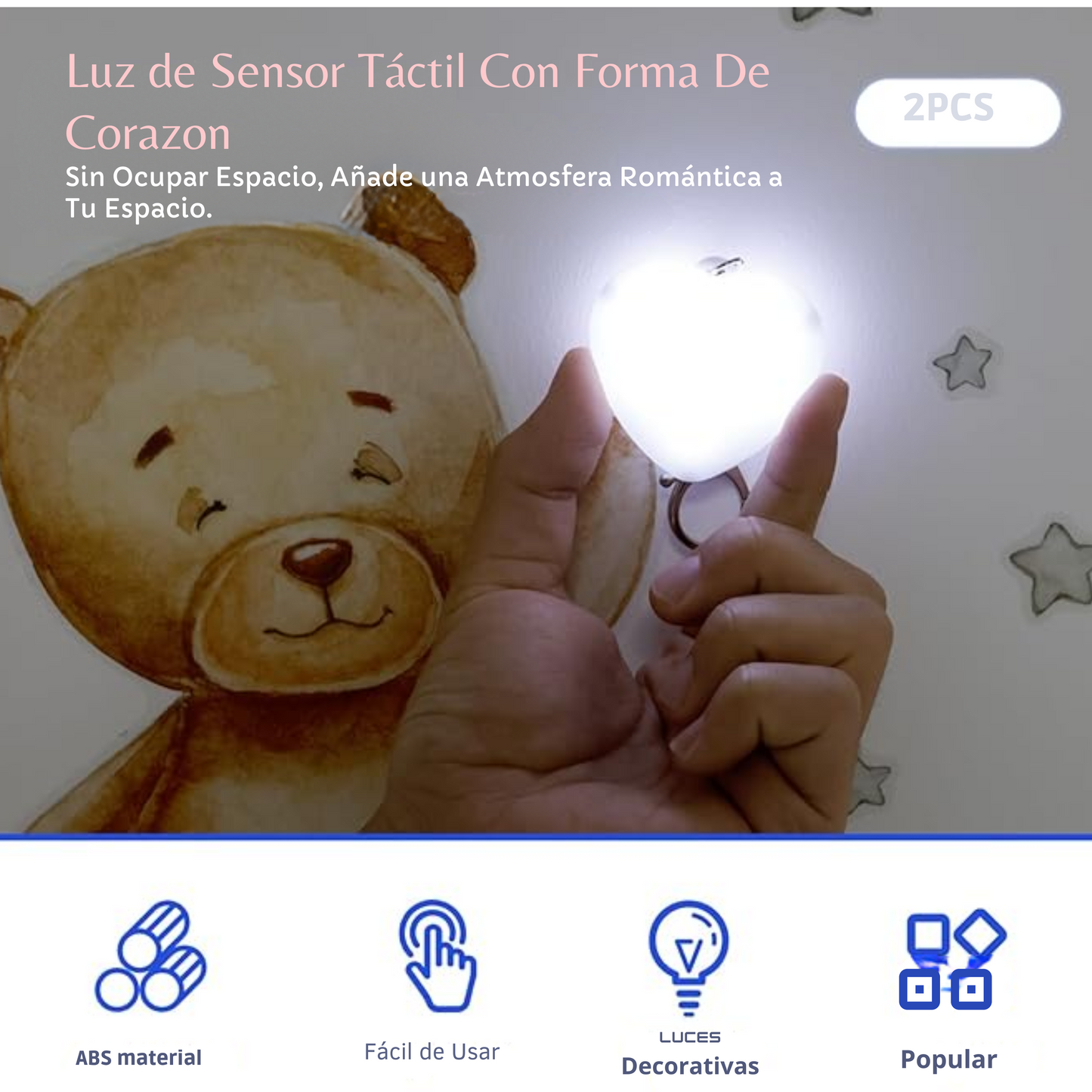 Corazón Led Para Tu Cartera o Bolso